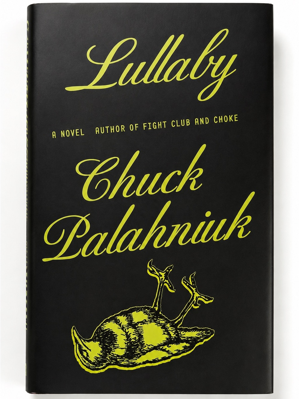Chuck Palahniuk Lullaby Hardcover Dust Jacket 2002 First Edition Novel
